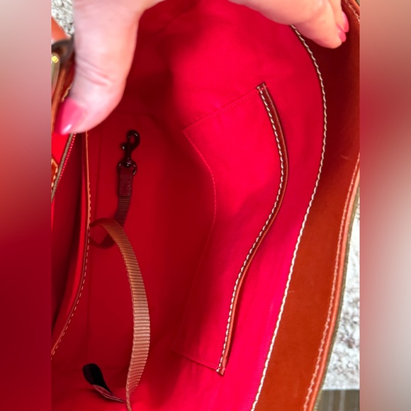 Dooney & Bourke Suede Brynn Olive - Picture 11 of 14